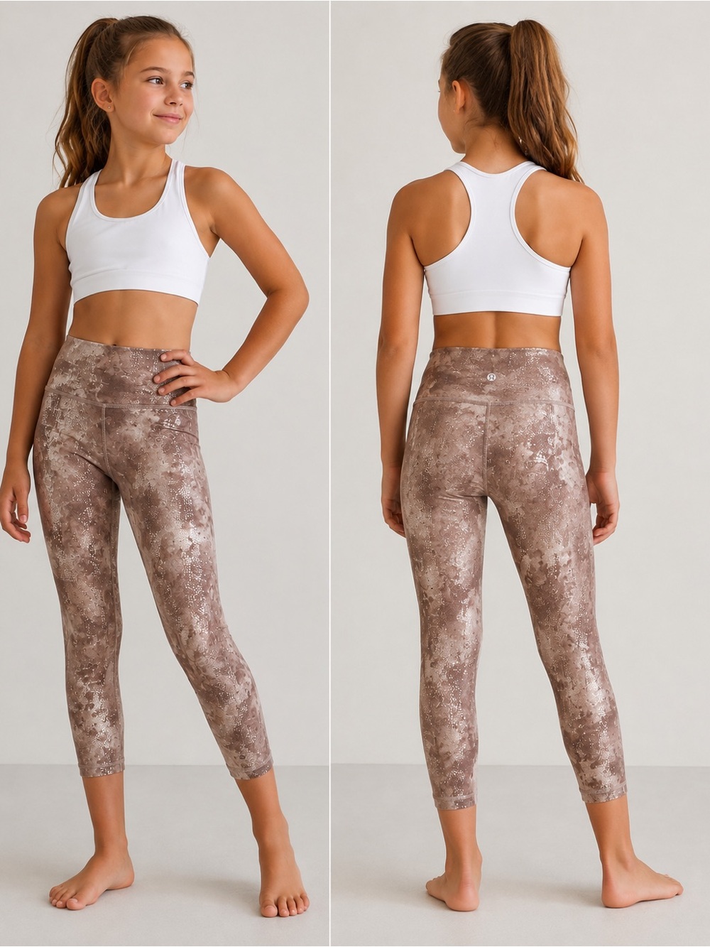 Lululemon Girls Youth Size 2 High-